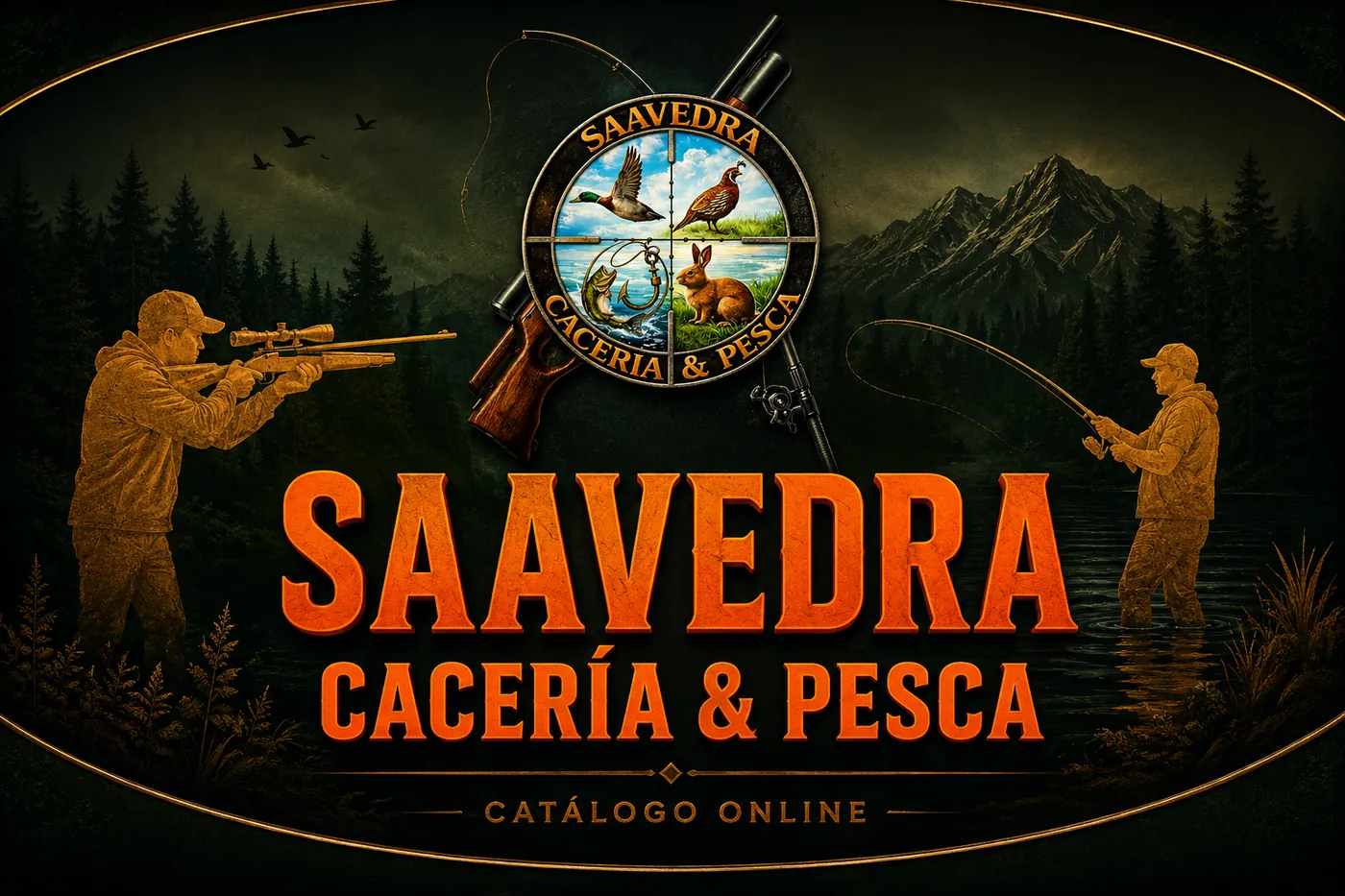 Banner Saavedra Cacería & Pesca
