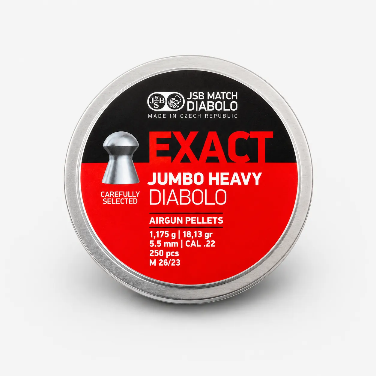 JSB Exact Jumbo Heavy 18.13 gr · 250 un
