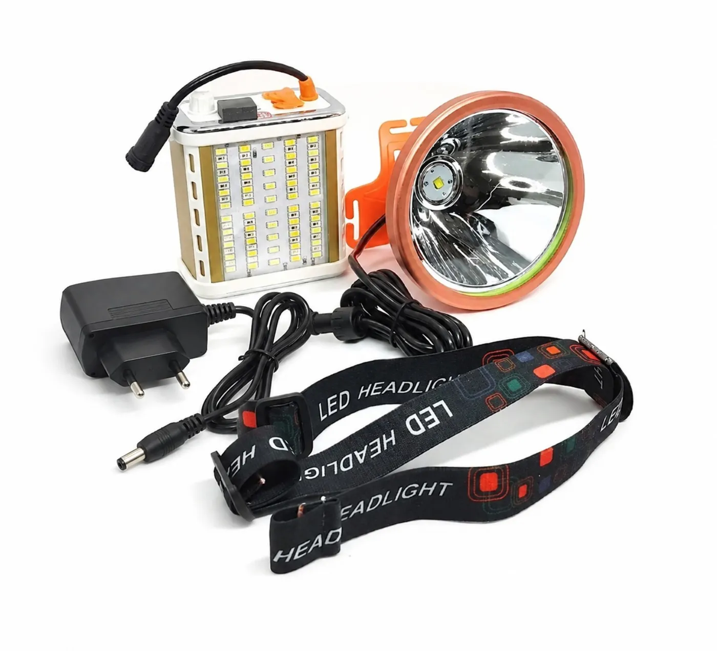 FOCO RECARGABLE H63 800W – LUZ ROJA