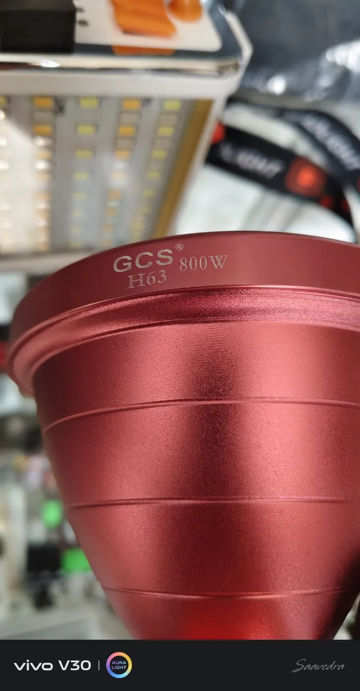 FOCO RECARGABLE H63 800W – LUZ ROJA