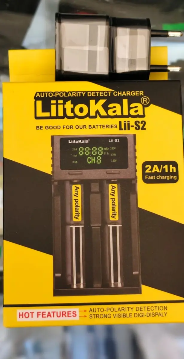 Cargador Liitokala Lii-S2