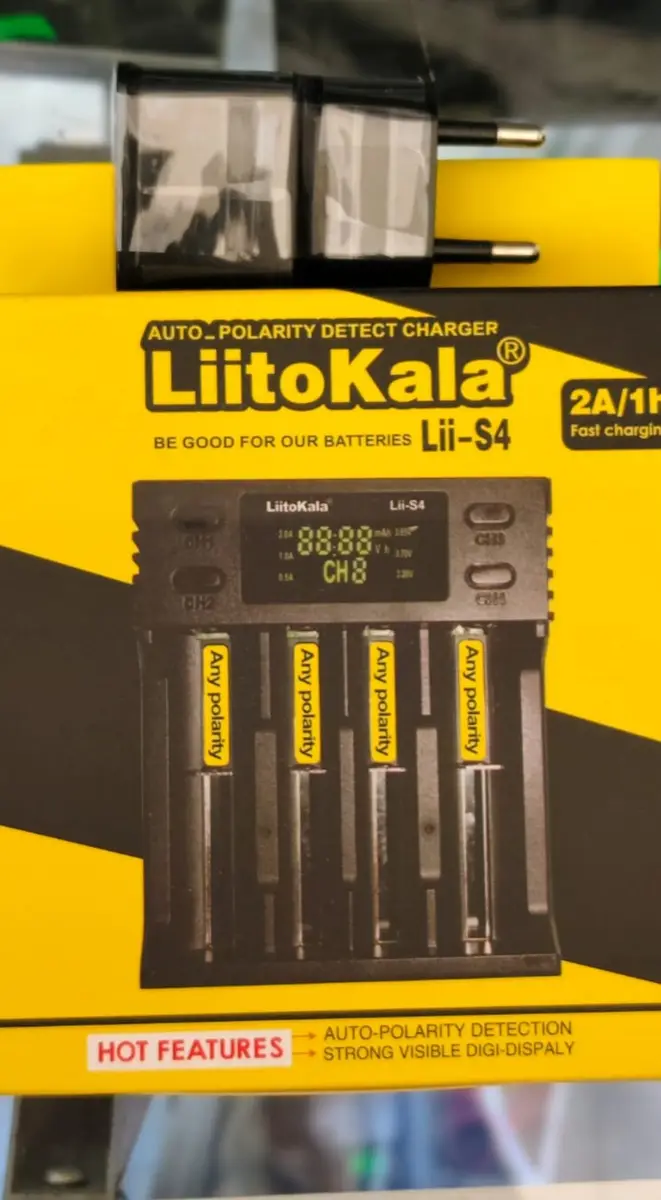 Cargador Liitokala Lii-S4
