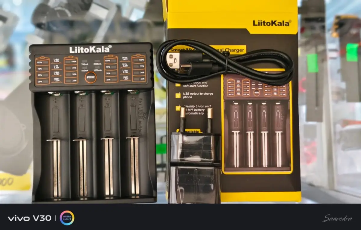 Cargador Liitokala Lii-402