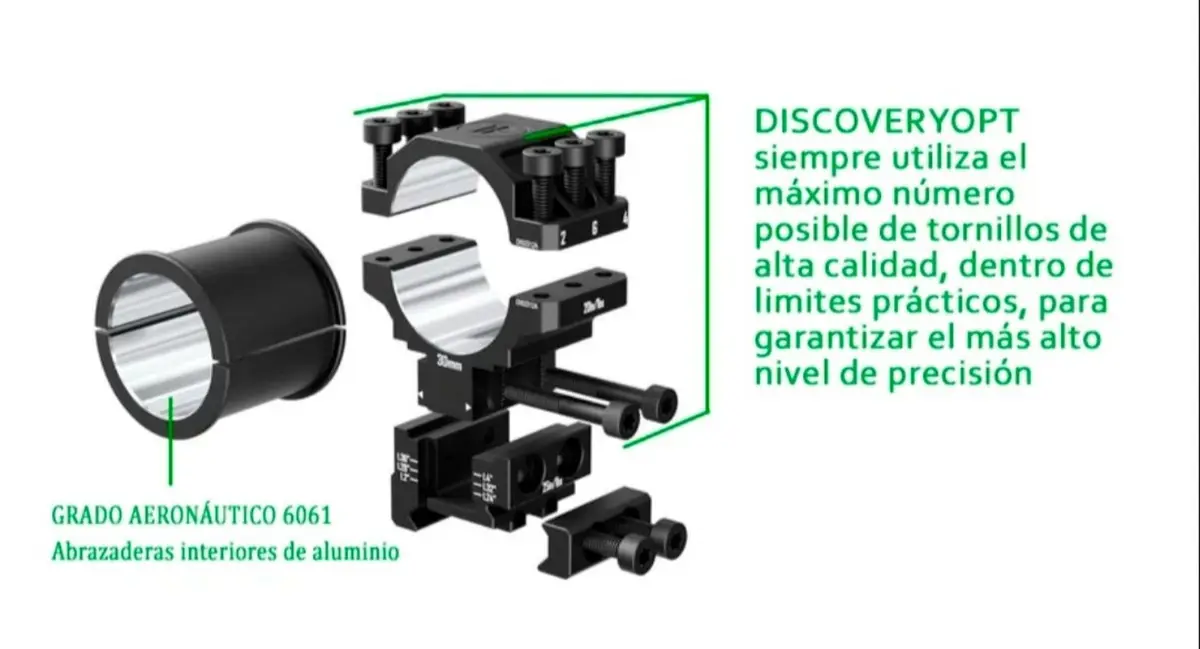 MONTURAS DE ALTA PRECISIÓN DISCOVERYOPT