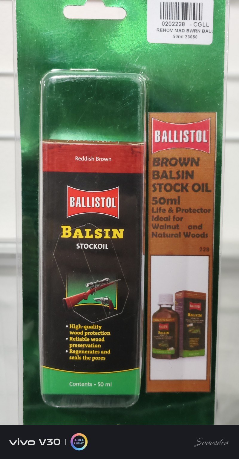 Ballistol Balsin Stock Oil 50 ml