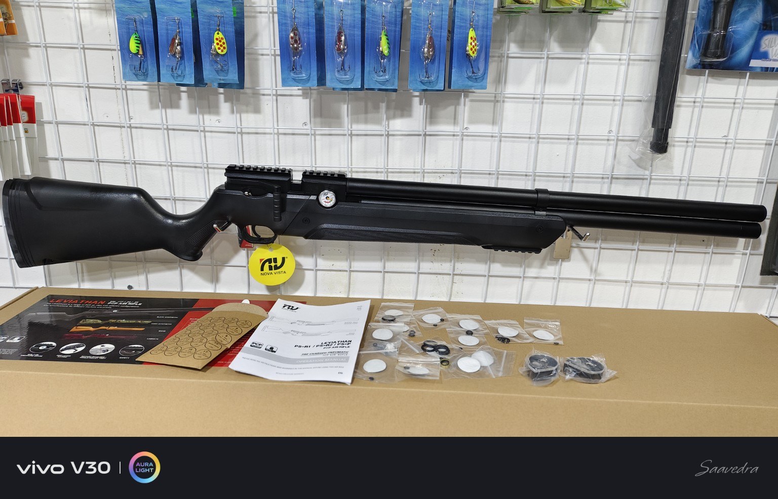 Rifle PCP Nova Vista Leviathan PS-R2 5.5